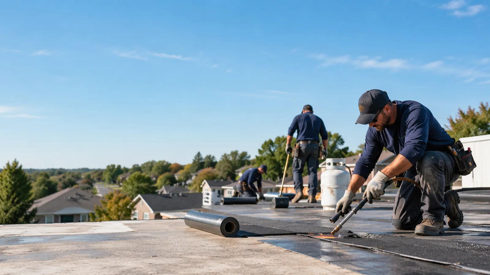 Flat Roof Leak Repair providers in Caroline, WI